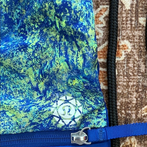 lululemon athletica Blue and Green Backpack - Picture 2 of 6